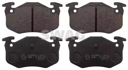 Комплект тормозных колодок, дисковый тормоз SWAG купить